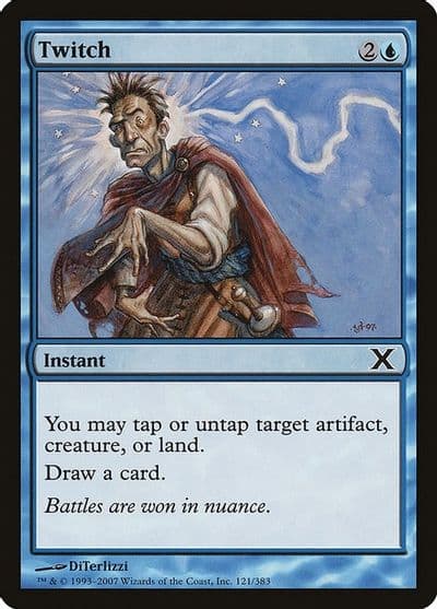 Twitch 10th Edition Magic card