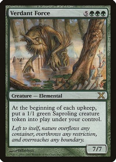 Verdant Force 10th Edition Magic card