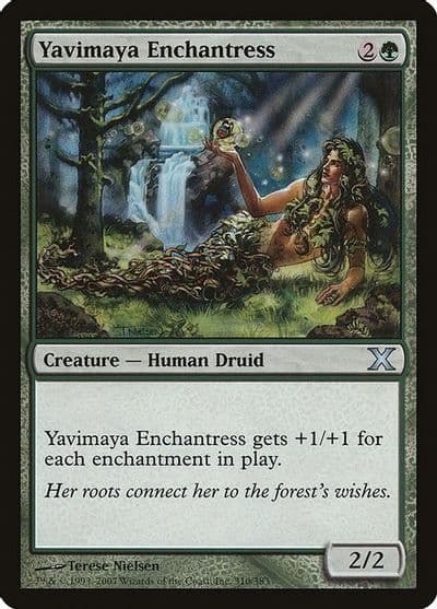 Yavimaya Enchantress 10th Edition Magic card