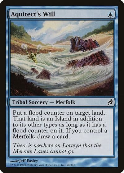 Aquitects Will Lorwyn Magic card