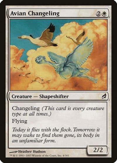 Avian Changeling Lorwyn Magic card