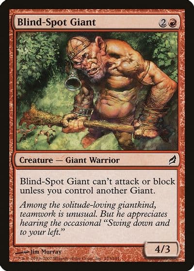 Blind Spot Giant Lorwyn Magic card