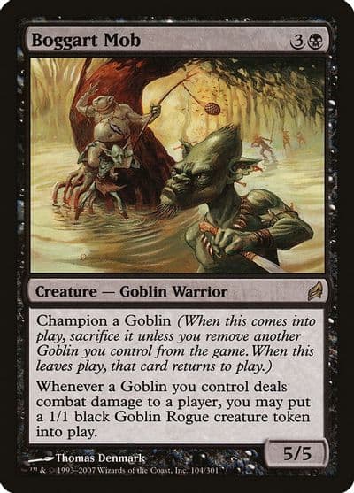 Boggart Mob Lorwyn Magic card