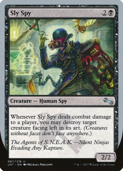 Sly Spy B Unstable Magic card