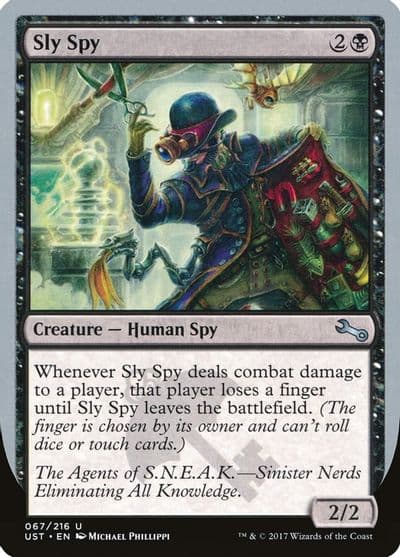 Sly Spy C Unstable Magic card