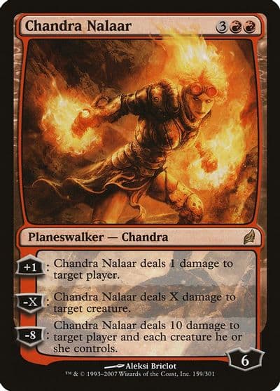 Chandra Nalaar Lorwyn Magic card