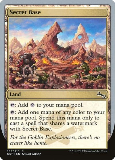 Secret Base D Unstable Magic card