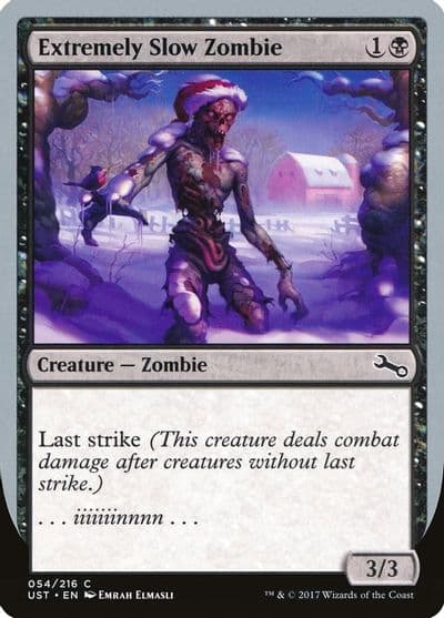 Extremely Slow Zombie C Unstable Magic card