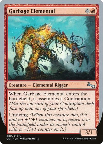 Garbage Elemental B Unstable Magic card