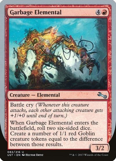 Garbage Elemental C Unstable Magic card