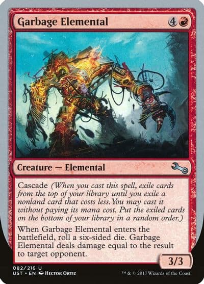 Garbage Elemental D Unstable Magic card
