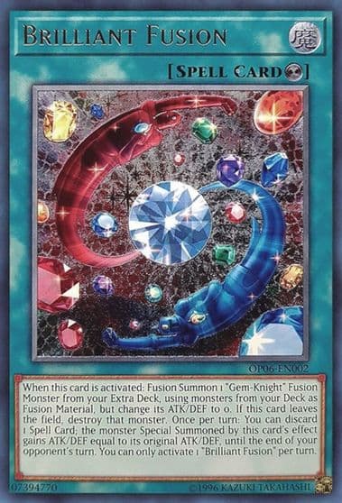 Brilliant Fusion UTR OTS Tournament Pack 6 Yu-Gi-Oh! card