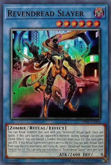 Revendread Slayer OTS Tournament Pack 6 Yu-Gi-Oh! card