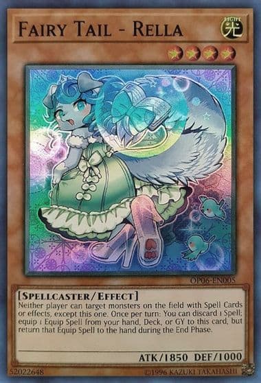 Fairy Tail Rella OTS Tournament Pack 6 Yu-Gi-Oh! card
