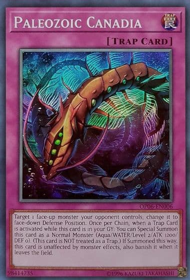 Paleozoic Canadia OTS Tournament Pack 6 Yu-Gi-Oh! card