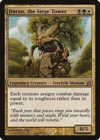 Doran the Siege Tower Lorwyn Magic card