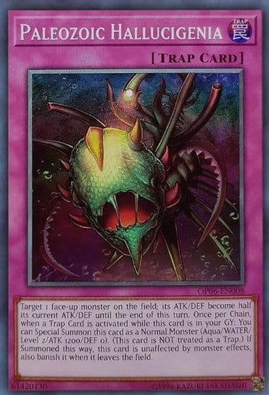 Paleozoic Hallucigenia OTS Tournament Pack 6 Yu-Gi-Oh! card