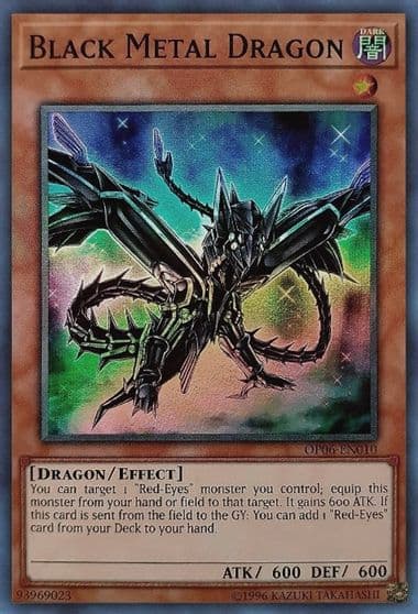 Black Metal Dragon OTS Tournament Pack 6 Yu-Gi-Oh! card