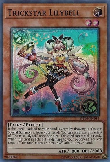 Trickstar Lilybell OTS Tournament Pack 6 Yu-Gi-Oh! card