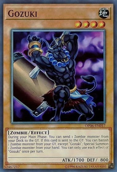 Gozuki OTS Tournament Pack 6 Yu-Gi-Oh! card