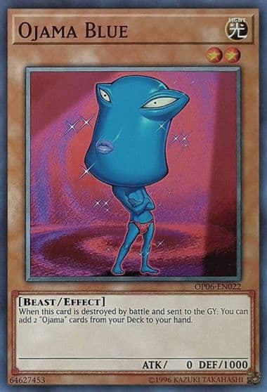 Ojama Blue OTS Tournament Pack 6 Yu-Gi-Oh! card