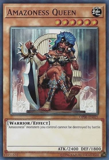 Amazoness Queen OTS Tournament Pack 6 Yu-Gi-Oh! card