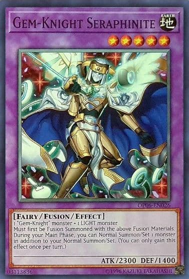 Gem Knight Seraphinite OTS Tournament Pack 6 Yu-Gi-Oh! card