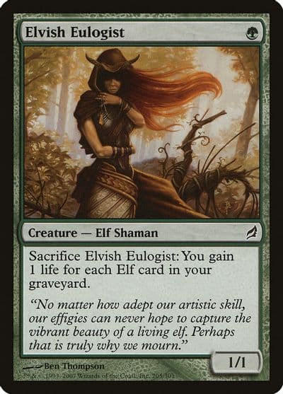 Elvish Eulogist Lorwyn Magic card