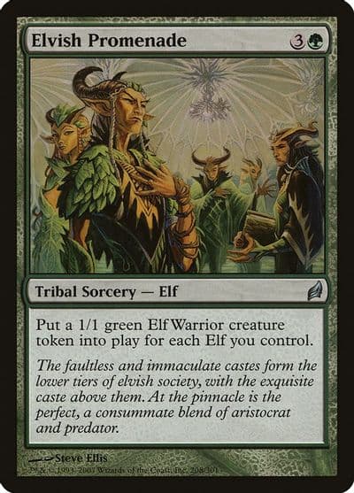 Elvish Promenade Lorwyn Magic card