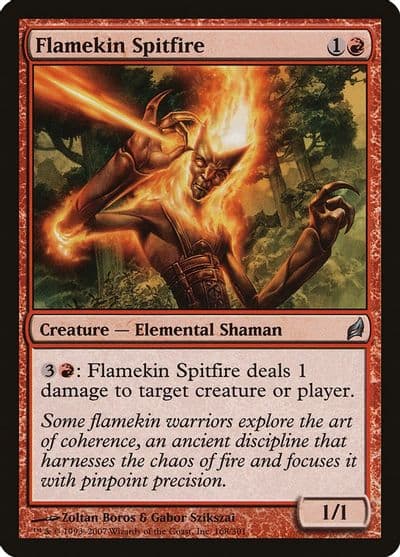 Flamekin Spitfire Lorwyn Magic card