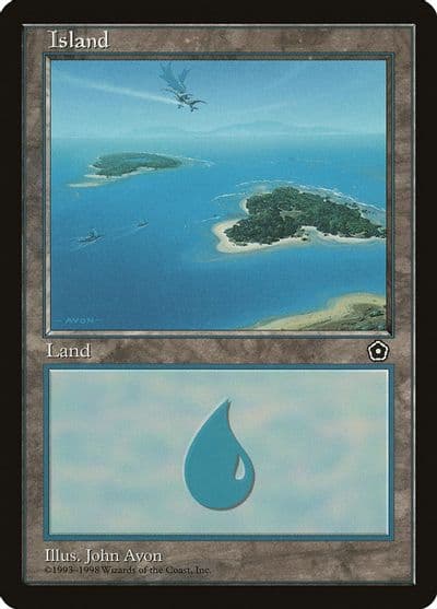 Island 154 Portal Second Age Magic card