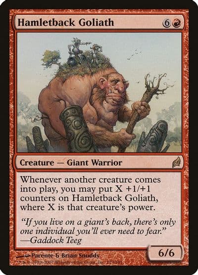Hamletback Goliath Lorwyn Magic card