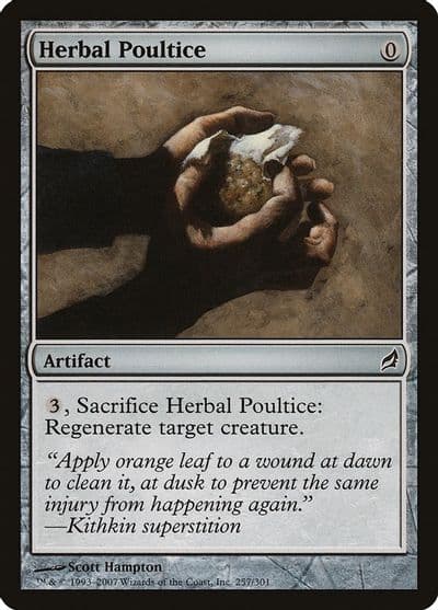 Herbal Poultice Lorwyn Magic card