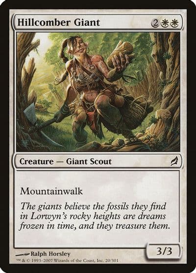 Hillcomber Giant Lorwyn Magic card