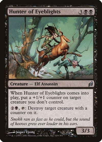 Hunter of Eyeblights Lorwyn Magic card