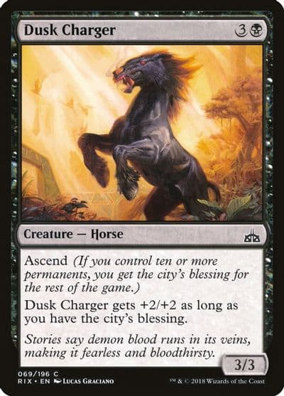 Dusk Charger Rivals of Ixalan Magic card