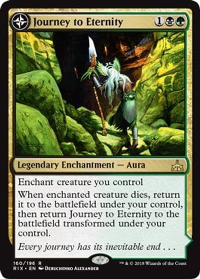 Journey to Eternity Rivals of Ixalan Magic card