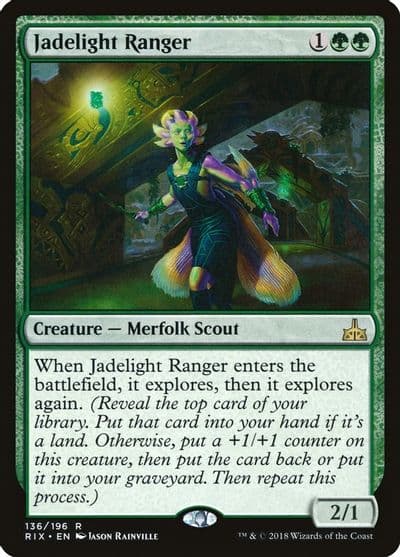 Jadelight Ranger Rivals of Ixalan Magic card