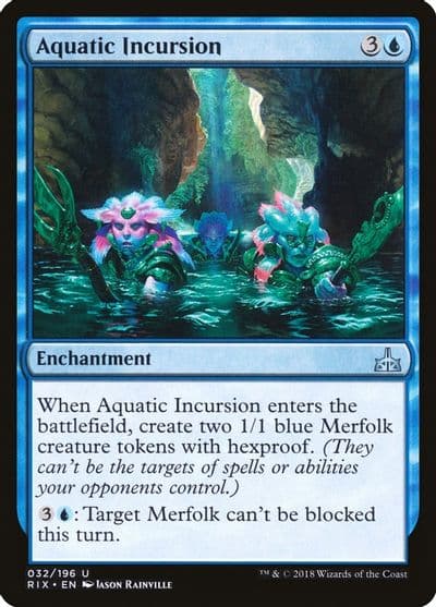 Aquatic Incursion Rivals of Ixalan Magic card