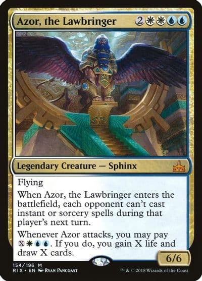 Azor the Lawbringer Rivals of Ixalan Magic card