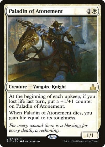 Paladin of Atonement Rivals of Ixalan Magic card
