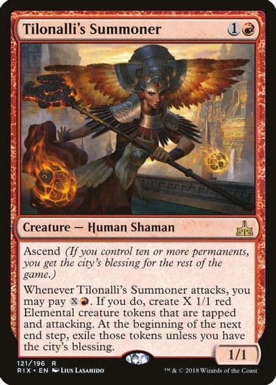 Tilonallis Summoner Rivals of Ixalan Magic card