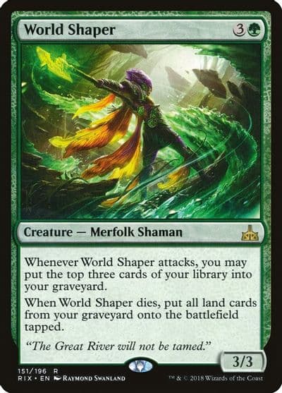 World Shaper Rivals of Ixalan Magic card