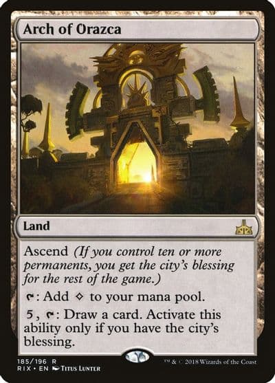 Arch of Orazca Rivals of Ixalan Magic card