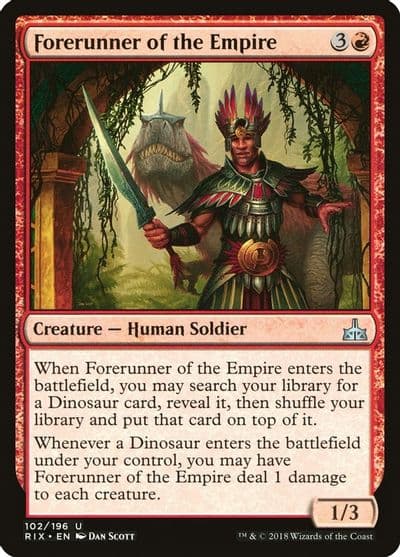 Forerunner of the Empire Rivals of Ixalan Magic card