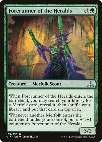 Forerunner of the Heralds Rivals of Ixalan Magic card