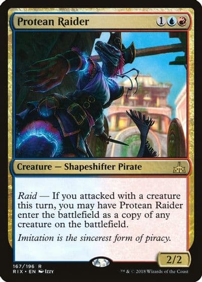 Protean Raider Rivals of Ixalan Magic card