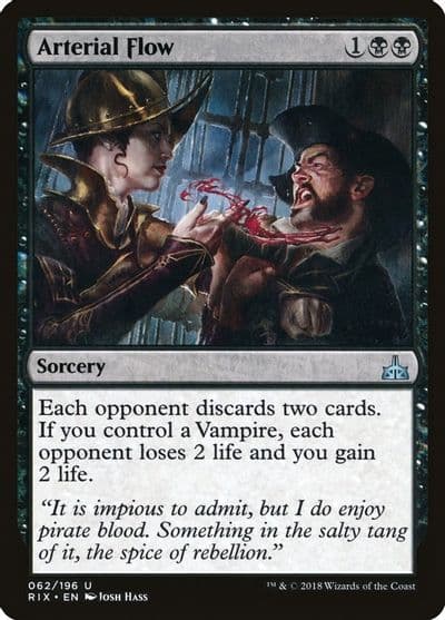 Arterial Flow Rivals of Ixalan Magic card