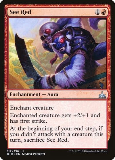 See Red Rivals of Ixalan Magic card