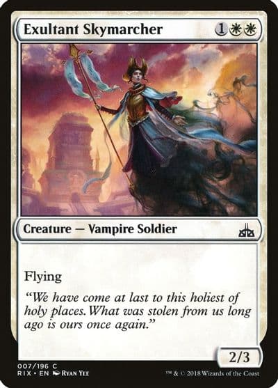 Exultant Skymarcher Rivals of Ixalan Magic card